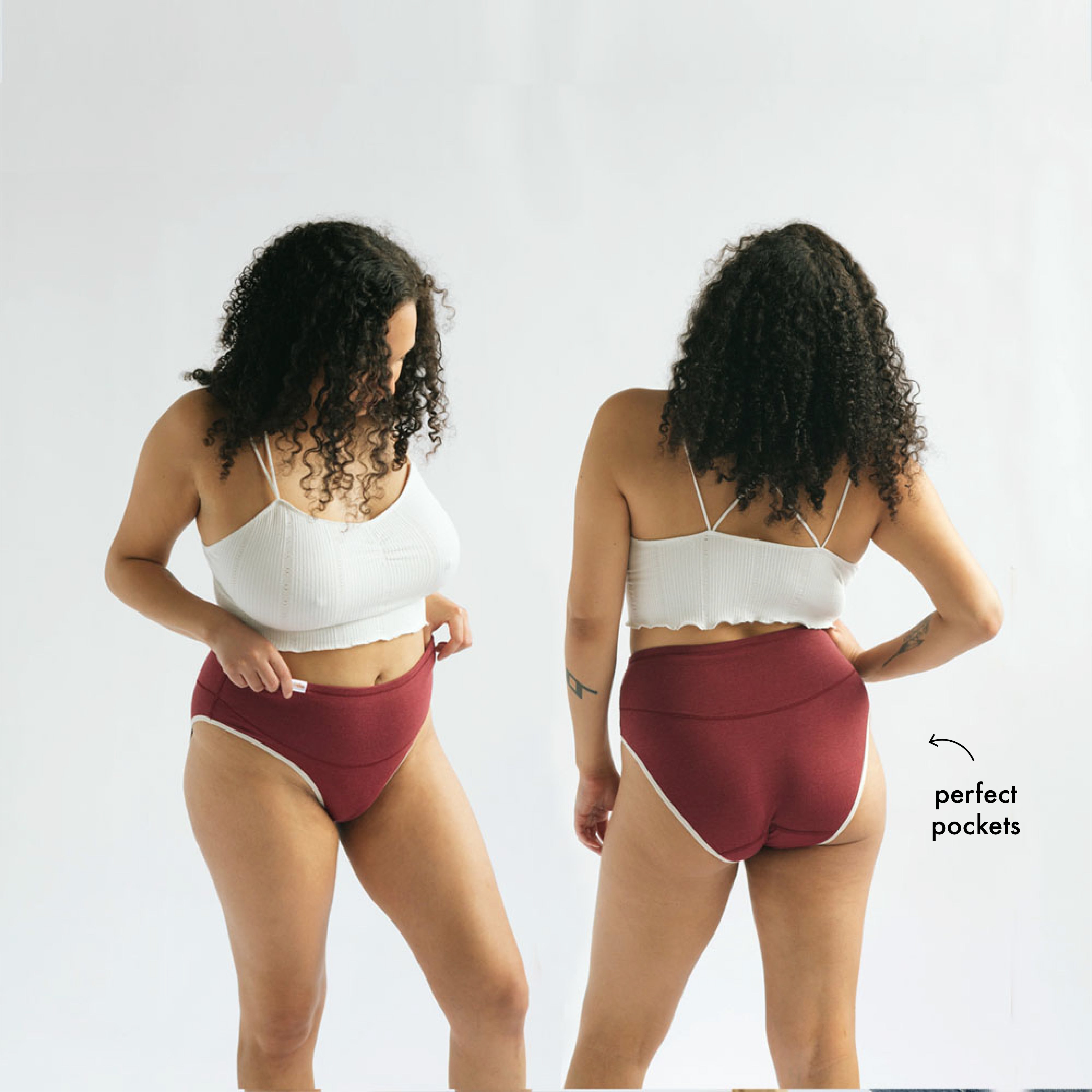 Period Rescue Brief Wearable pain relief where you need it most Undu Wearables